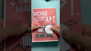 귀여워요 ROSE BRUNO MARS APT blind bag #apt #rose #brunomars #diy #papercraft #blackpink #rosé #unboxing