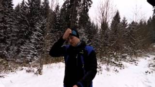 Hexenstieg im Harz bei Schnee 2/5