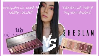 SHEGLAM copió las NAKED de URBAN DECAY😮|Maquillaje de SHEIN de ¨alta gama¨ por menos de $200| 2020