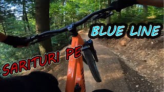 PE CEL MAI MISTO TRASEU DE FLOW din ROMANIA-BLUE LINE Postavaru Bike PARK