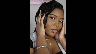 Easy Protective Style for Natural Hair #naturalhaircare #protectivestyles #naturalhairstyles