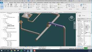 Revit Plumbing. HOW TO connect your SUMP PUMP piping to the floor above | HOW revit does it PART - 2