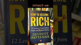 9 Lessons from "How to Become Rich" by Devdutt Pattanaik.