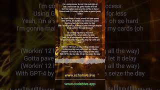 GPT 4 Solopreneur song #gpt4 #codinglife