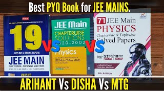 Best book for Previous year questions JEE Mains | DISHA vs ARIHANT vs MTG #jee #jeemains #iitjee