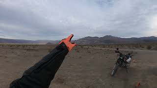 Death Valley - Empty trails / Dual Sport on DR-650