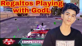 GodL vs F1LS | Regaltos Playing with GodL | Regaltos with GodL | Upthrust Esports Scrims