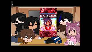 Aphmau crew react to themselves pt 2 || Gacha club || Gacha