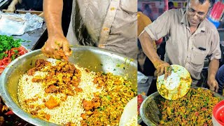 King Of Jhal Muri Wala Of Bangladesh,Famous street food masala Jhal Muri #streetfood #bdfood