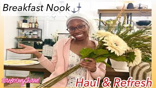 My Breakfast Nook | Haul & Breakfast Nook Refresh (New)