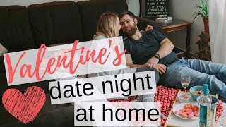 Valentine's Day Date Night At Home