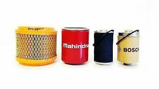 Easy way to Mahindra Tractor Engine#Oil Serviceing....