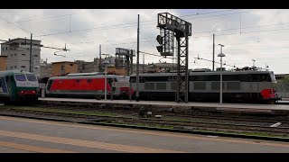 Invio storico E656 093 titolare - E444 046 - Carrozze (Video parziale)