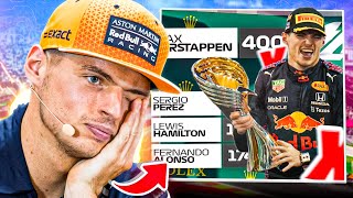 Verstappen to Win Championship in Sprint Race!?