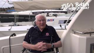 Jim Flood 93 year old boatie