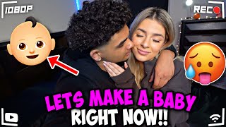 LETS MAKE A BABY ON THE SILK SHEETS PRANK 🥵 THIS HAPPENED.. 💦