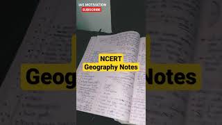 NCERT Geography Notes How to Make For Upsc | Upsc Aspirant Umesh | #ViralVideo #Shorts #Ias