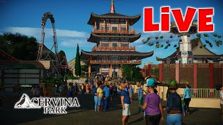 Live FIN de la série Planet Coaster Cervina Park