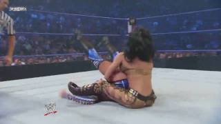 WWE Diva - Melina - Leg-Trap Sunset Flip Powerbomb Pin