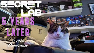 Secret Lab Titan 5 YEARS later - A 2 minute overview