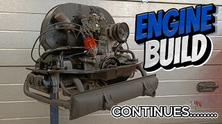 VW Aircooled 1300 Engine build continues for my Karmann Ghia