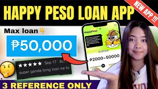 LEGIT DAW ITONG BAGO🔥HAPPY PESO LOAN HONEST REVIEW✅LOAN ₱2,000-₱50,000 ?