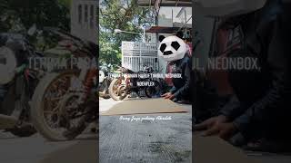 potong akrilik pakai kater biasa