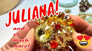 More Incredible Vintage Jewelry From My Consignors Collection!  Juliana, Trifari, Alice Caviness!