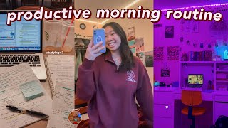 productive & chill morning routine (high schooler)! junior year morning routine vlog: calm morning!