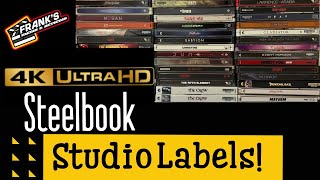 My 4K UHD Steelbook Studio Labels Collection!