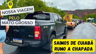 VIAGEM DE CARRO, RONDÔNIA - MATO GROSSO, SAÍMOS DE CUIABÁ COM DESTINO A CHAPADA DOS GUIMARÃES