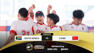 Highlights | Game 45 RSA v CHN | WBSC Baseball5 World Cup 2024