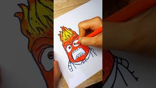 Paper squishy insideout anger #shorts