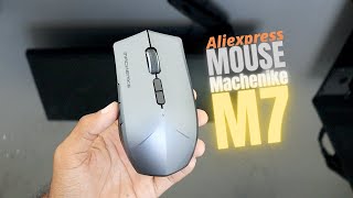 Unboxing Aliexpress! Mouse MACHENIKE M7 - Vale a pena?!