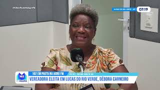 Vereadora eleita em Lucas do Rio Verde, Débora Carneiro