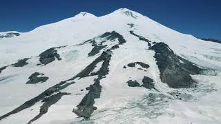 ЭЛЬБРУС и Главный Кавказский хребет с DJI AIR2S // Mt ELBRUS, Greater Caucasus aerial footage