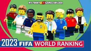 FIFA World Rankings 2023 in Lego Football • Top 10