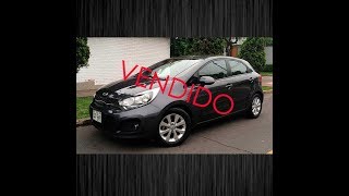 ** VENDIDO**  KIA RIO/2012/AUTOMATICO SECUENCIAL