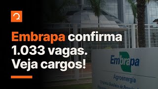 Concurso Embrapa tem cargos e vagas revelados | Notícias de concursos #aovivo