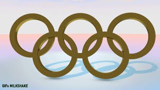 Olympic Rings Background • Loop HD Screensaver 🔇