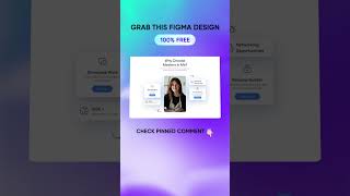 Free Figma File Giveaway |Online Education Website Design Tutorial #shorts #giveaway #figmatutorial