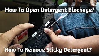 Evovacs Deebot | How To Open Detergent Blockage?? How To Remove Sticky Detergent From Main Line