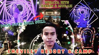 Grebek Tempat Liburan Keren Ciawi Bogor Tengah Malam | CHEVILLY Resort & Camp