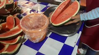 Amazing Watermelon Cutting Skills ll ร้านขายแตงโมริมทาง ll Thai Street Food