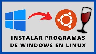 ✅ Como INSTALAR PROGRAMAS de Windows en Ubuntu Linux 🐧🍷 Como INSTALAR Wine en Linux Ubuntu 🟠