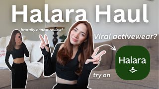 HUGE Halara Black Friday Try On Haul 🍵🤍| Pilates Princess Vibes ♡ 🩰︎ ♡︎