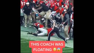 The Coach was floating