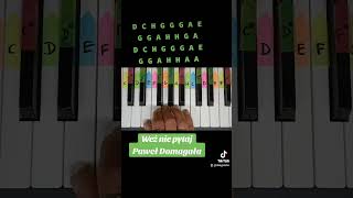 Weź nie pytaj - Paweł Domagała, piano tutorial, jak zagrać na pianinie, darmowe nuty #pianotutorial