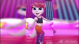 Tiktok-Talking Angela - dances to a beautiful song.😂💃 #tiktok #Angela