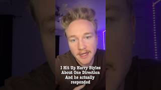 I hit up Harry Styles and he responded! 😭 song: 2 Minutes - BRYSN #harrystyles #onedirection